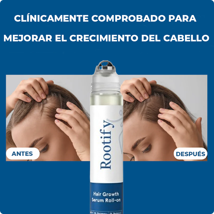 Sérum Roll-On Avanzado para el Crecimiento del Cabello - 2 Suministro
